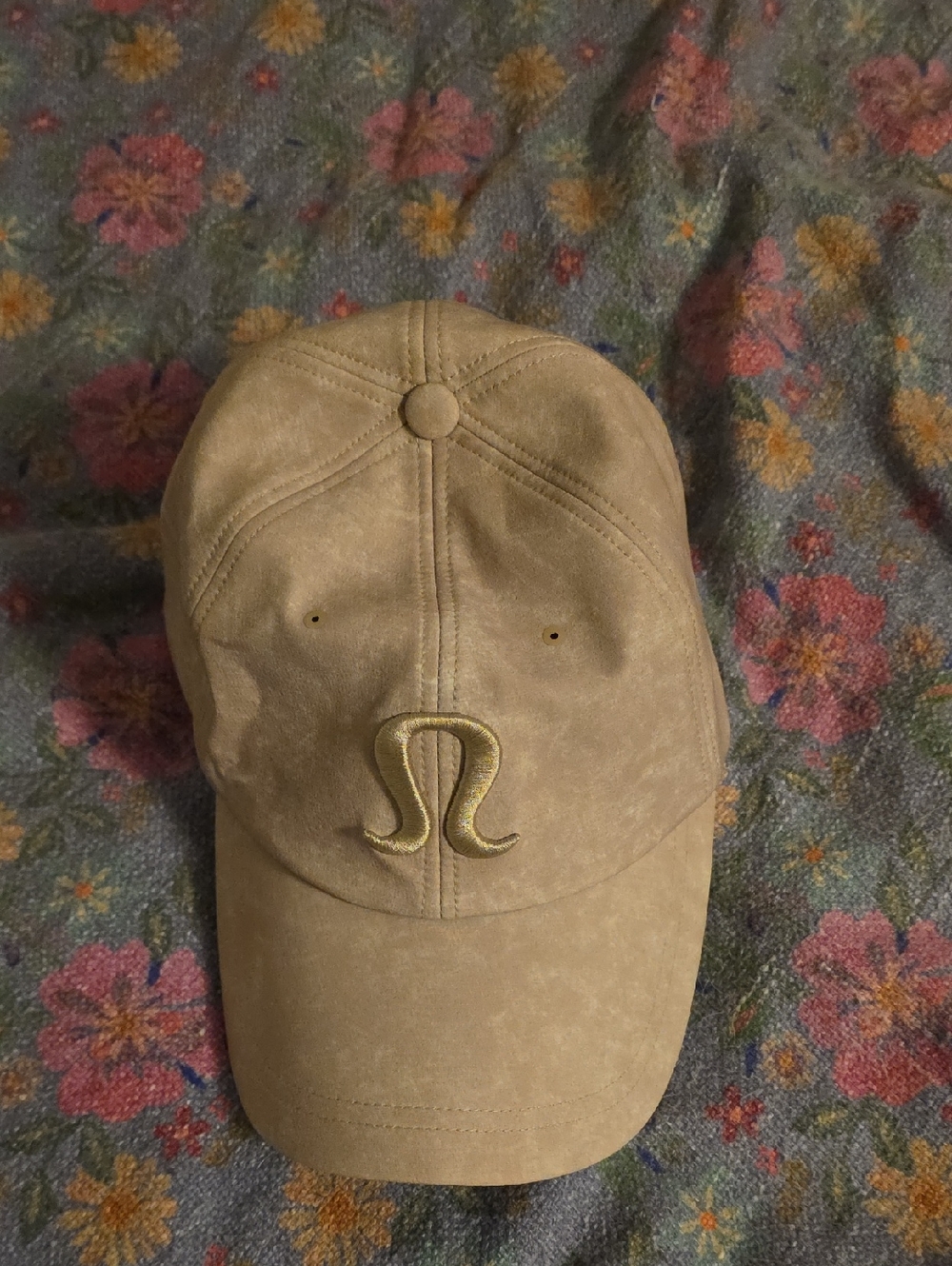 lululemon athletica Taupe Logo Baseball Hat